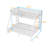 Twin XL Over Queen Bunk Bed With Ladders And Guardrails-77349038