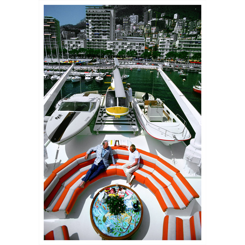 Transport Buffs Print by Slim Aarons, 48.5" H x 32.5" W x 0.1" D, Unframed