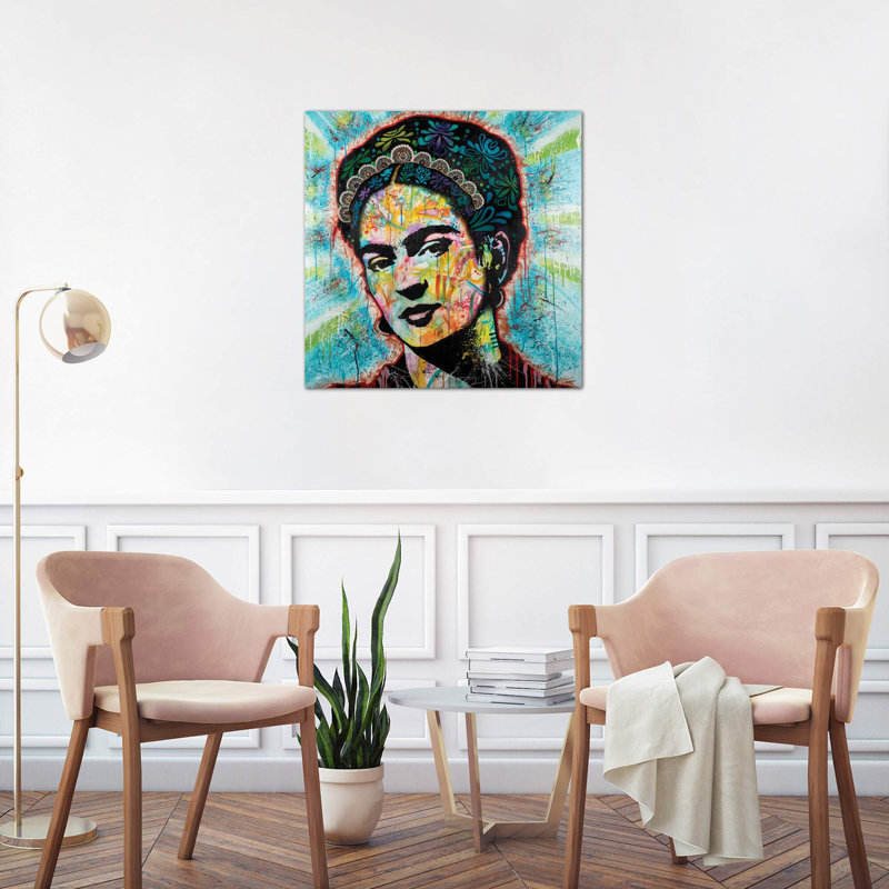 Frida by Dean Russo - Print, No Frame, 30.48 cm H x 30.48 cm W