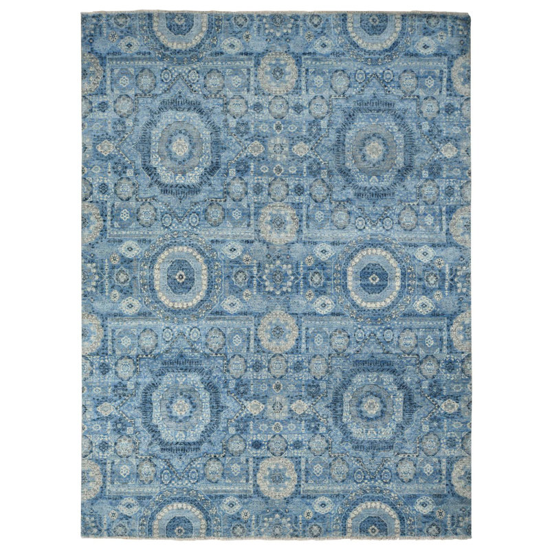 Burlie One-of-a-Kind Rectangle 9'1" X 12'4" Area Rug