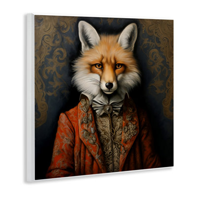 Mystical Metamorphosis Fox Wall Plaque, design by Lazar Studio