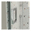Porte de douche en verre, porte coulissante, avec verre trempé de 5/16 po-112318765