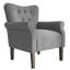Fauteuil d'appoint rembourré 30,3 po Modern-1640792716