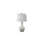 Lampe de table blanche 25 po Menezes