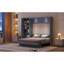 Lit avec tablettes lumineuses, garde-robe et éclairage à DEL serein-635746760-635746759