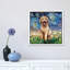 Goldendoodle Night 1 Piece Painting on Canvas-1621532927-1631333963
