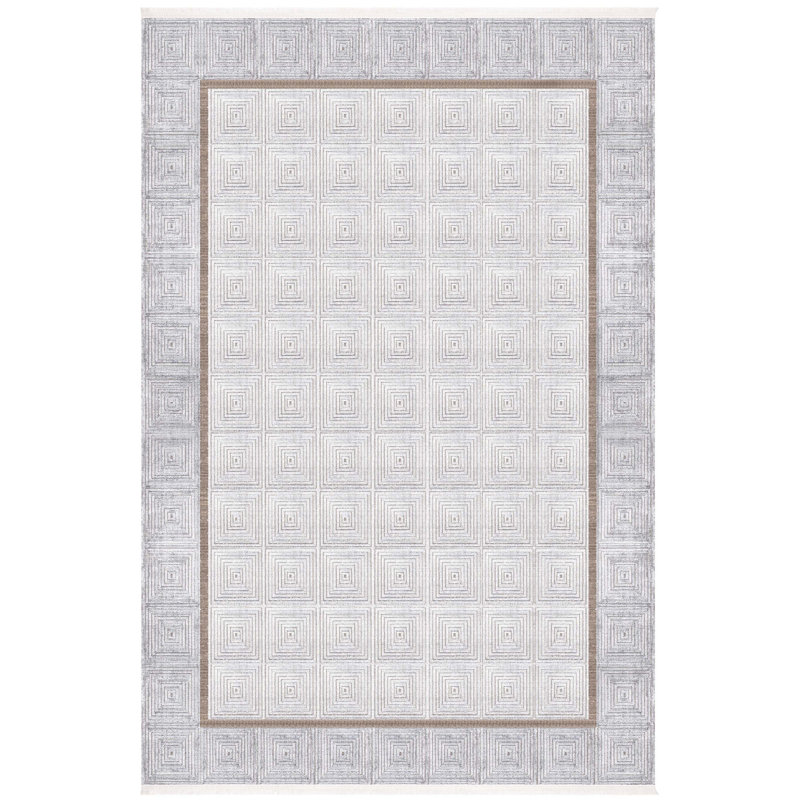 Ternan Striped Indoor Rug, Rectangle 5'2" x 7'7"