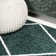 Tapis vert / blanc Bertrice