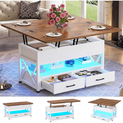  Table basse avec tiroirs Themistocles