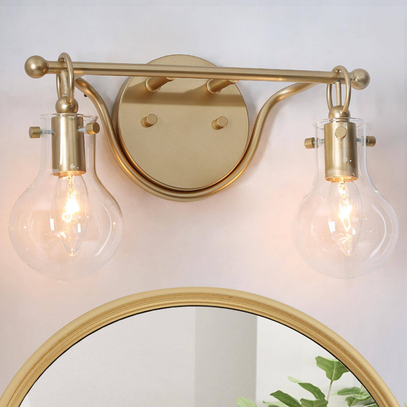 Éclairage de salle de bain à intensité variable 2 lumières Sia, 2