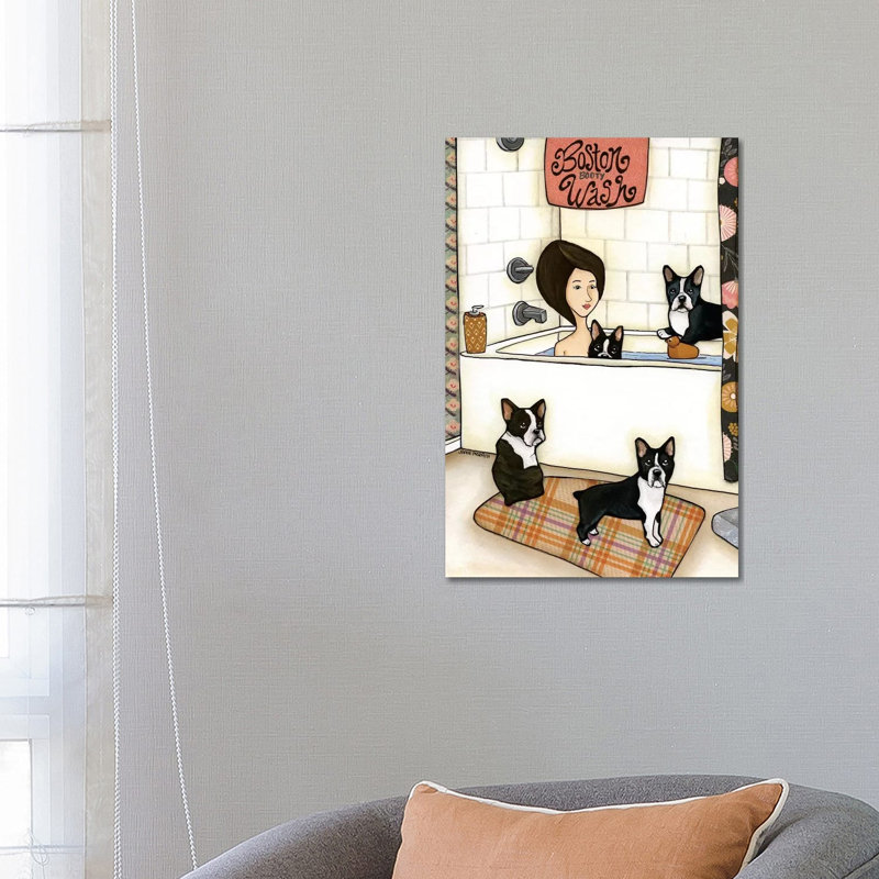 Boston Booty Wash by Jamie Morath - Wrapped Canvas Gallery-Wrapped Canvas Giclée, 66.04 cm H x 45.72 cm W x 3.175 cm D