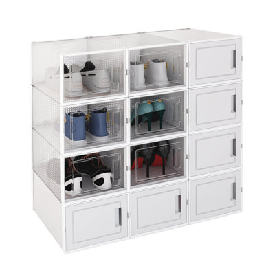 Boîte à chaussures pliable et empilable Waytrim