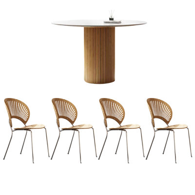 Dining table and chair of modern quality