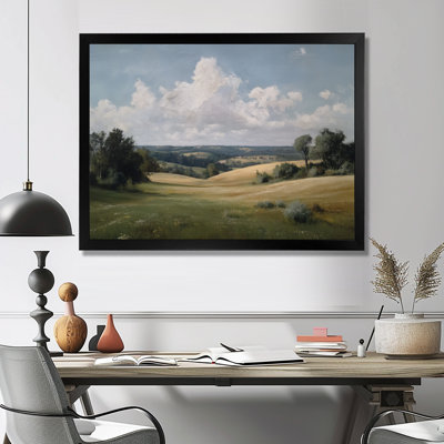 Alyzia - France, reproduction d'art sur toile, voyage vert