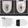 BCAN Smart Toilet with Tankless Bidet Wash, Auto Open Lid, 1.28 Gallons Auto Dual Flush, Heat Seat, Warm Wash/Dryer, Soft Closing, Remote Control