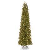 Downswept Douglas 7.5" Green Fir Artificial Christmas Tree with 350 Clear Lights and Stand