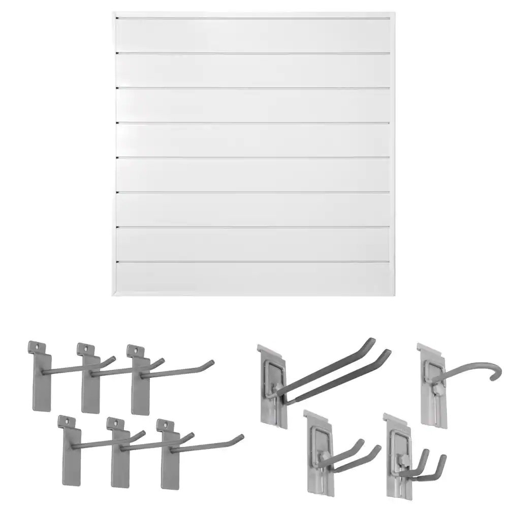 12 Peg Hooks, Pegboard Display Panel Hangers, 40 Pack 