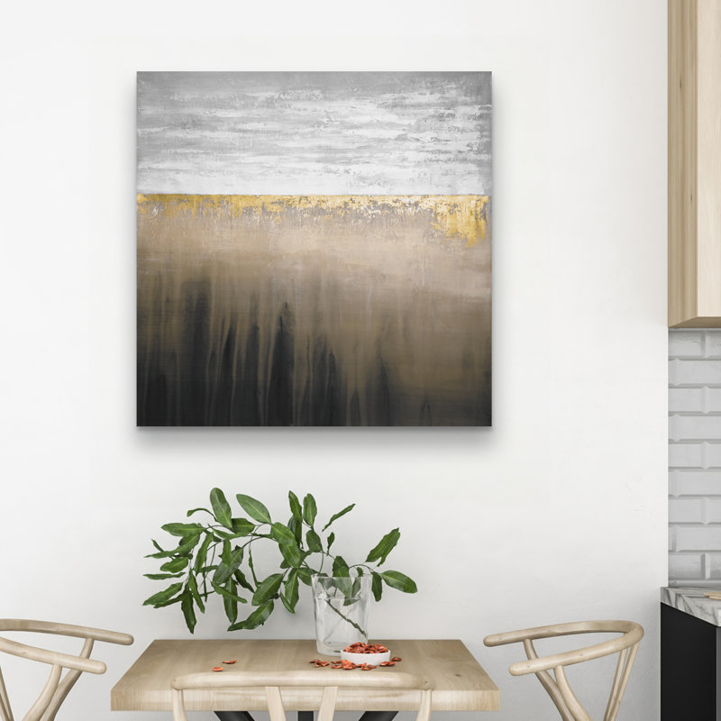 Gilding - 32"x32" art on canvas