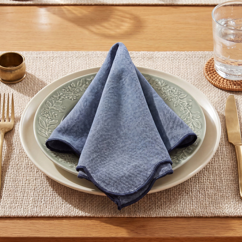 Eco Chic Scallop Napkin (Set of 4)