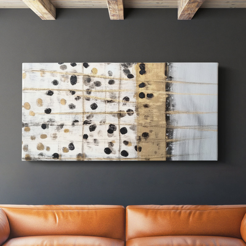 Abstract Series 9 # XXXI-Gallery, toile tendue, H 16 po x l 32 po