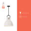Luminaire suspendu en forme de dôme à 1 lumière Tinka-88045135-88045140