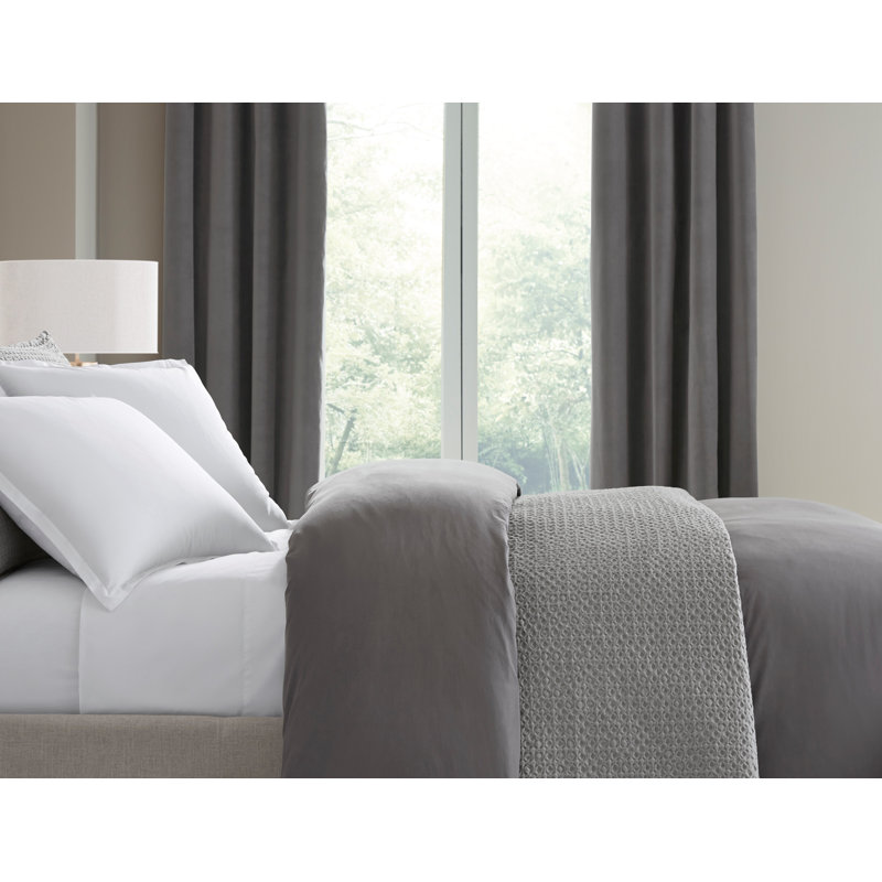 300 Thread Count Percale Fitted Sheet, Twin Fitted Sheet, White