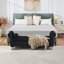 Banc de rangement rembourré avec 1 coussin-898432217