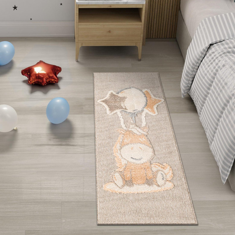 Unique Loom Clement Whimsy Kids Rug, Runner 2' x 4'1"