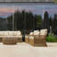 Calixto Outdoor Round Coffee Table