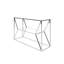 Mullinax 120.00cm Glass Top Console Table