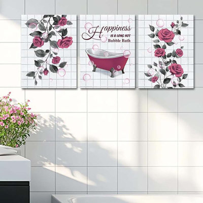 3 Piece Wrapped Canvas Print