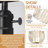 3 - Light Dimmable Bathroom Vanity Light With Tulip-Shaped Glass Shade-724852393-724852392-724852396