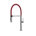 Acier inoxydable / rouge