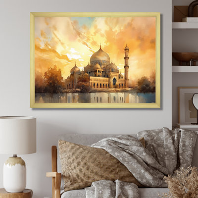 «Scared Mosque II», reproduction sur toile
