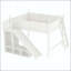 Grand lit mezzanine avec tablettes de rangement, garde-robe et glissade amovible-1563131568-1563131723