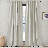 Faux Linen Curtains for Bedroom, Pinch Pleated Drapes Room Darkening Thermal Insulated Window Panels Noise Blocking for Living Room, 2 Panels-1836579985-1836579996