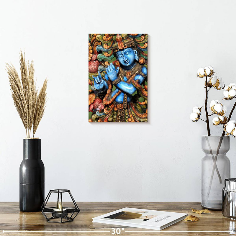 Adella Lord Krishna, H 12 po x l 8 po