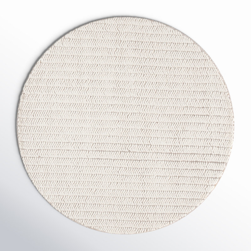 Tapis ivoire Finnick 707, Rond 6 pi