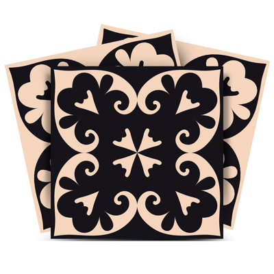 6'' W x 6'' L Vinyl Peel and Stick Field Tile