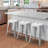 Jonnae Stackable Metal Bar Stools, Backless Counter Height Barstools Dining Chairs with Square Seat-1635442048-1635442079