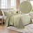 The Blue Nile Mills Basketweave Cotton Matelasse Bedspread And Pillow Sham Set-118332214-118332212