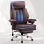 Grand et grand fauteuil de direction avec coussin gonflable lombaire, repose-pieds et accoudoirs 3D-125121510