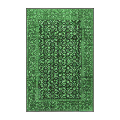 Washable Southwestern Indoor Rug