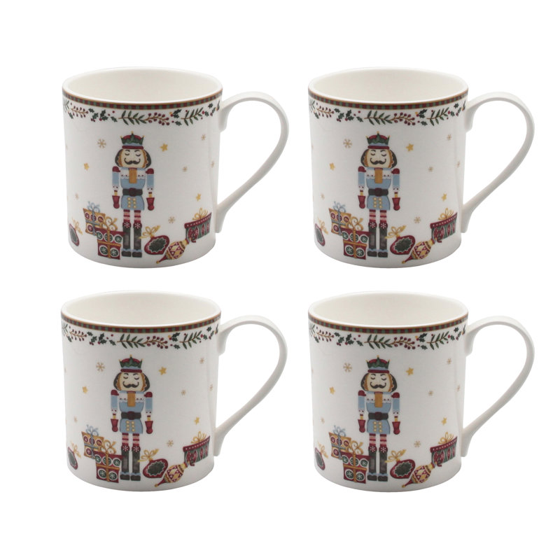 Bone China Coffee Mug, 4