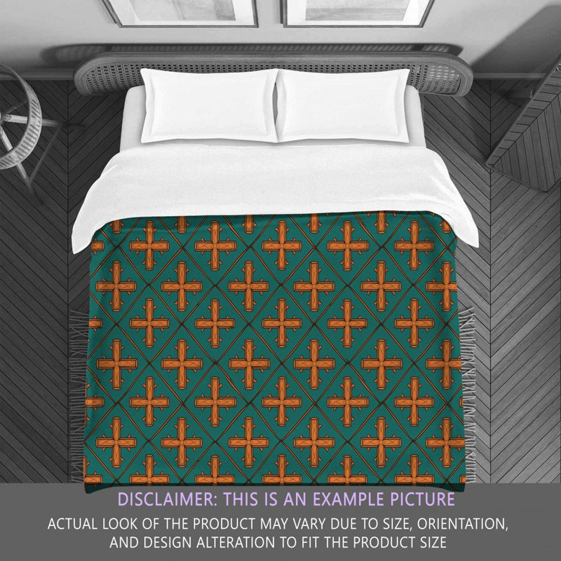 Machine Printed Comforter, Twin Comforter