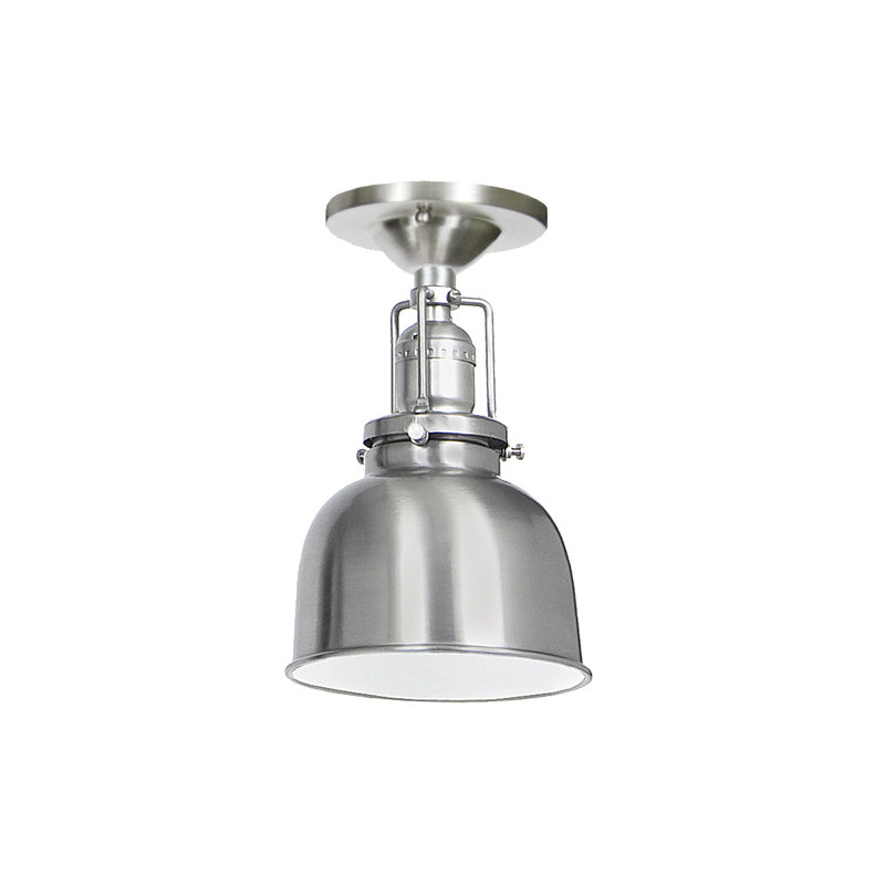 Shumway Semi Flush Mount, Pewter