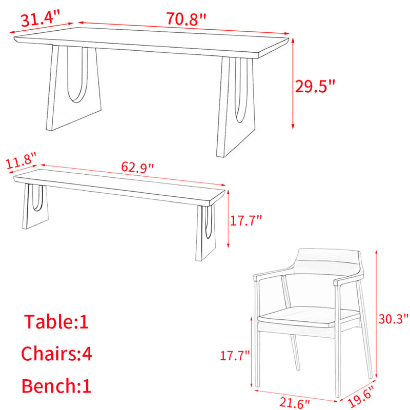 Table de salle à manger American
