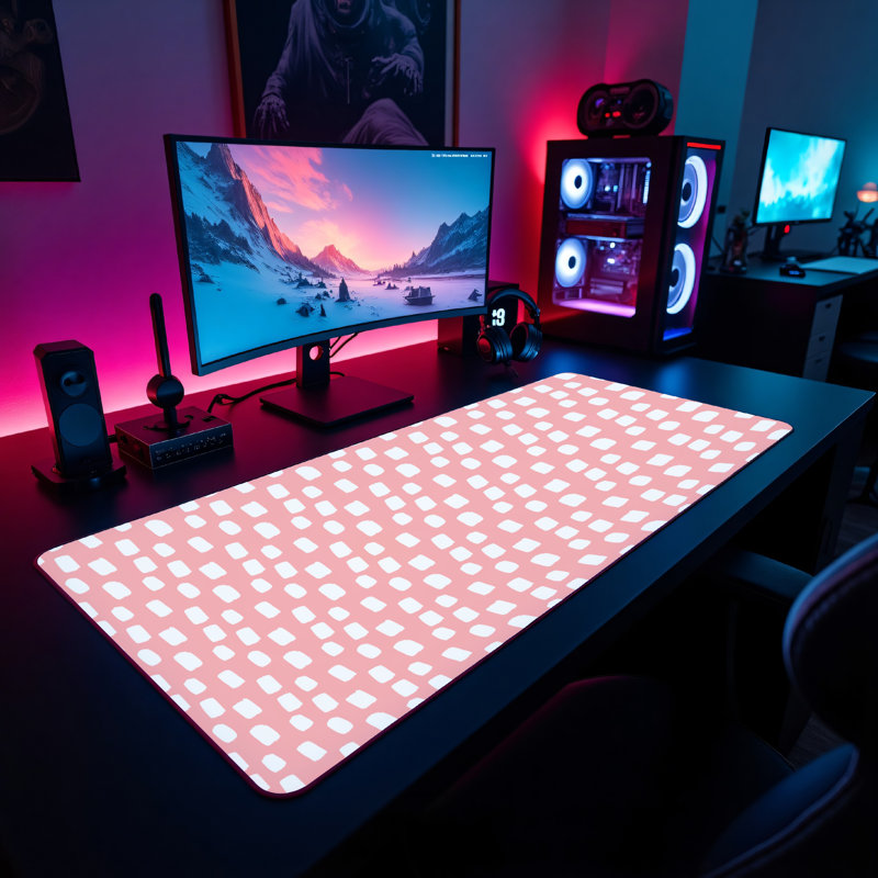 Polyester Desk Pad, 31.5x15.5