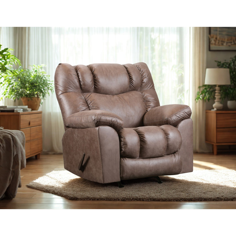 Fauteuil inclinable en argile, Brun