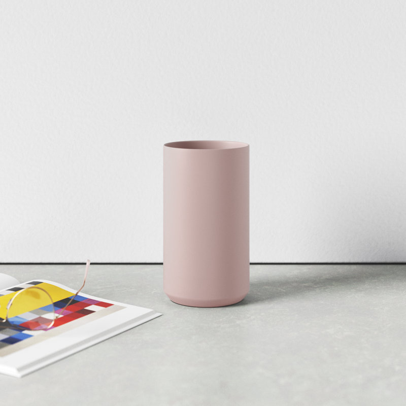 Parsons Handmade Ceramic Table Vase, Pink